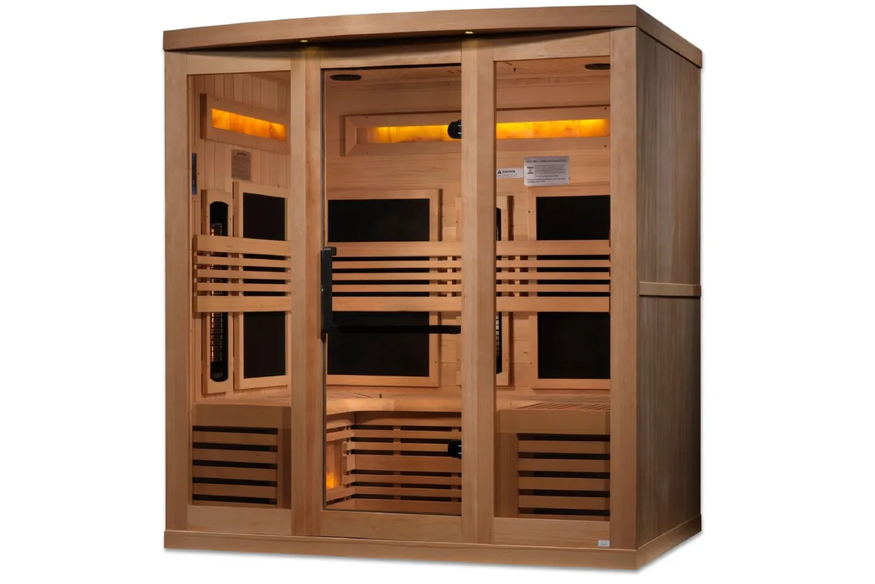 Golden Designs NEW 2026 "Reserve Edition" 6-Person Full Spectrum (w/ Himalayan Salt Bar)