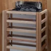 Golden Designs "Nora" 2-Person Indoor/Outdoor Hybrid Full Spectrum Sauna