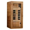Golden Designs 1 Person (Compact) Ultra Low EMF FAR Infrared Sauna