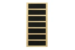 Golden Designs 2-3 Person 8000 Reserve Series Corner Infrared Sauna (w/ Himalayan Salt Bar)
