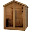 Golden Designs "Savonlinna" 3-Person Outdoor Traditional Sauna