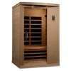 Golden Designs "Venice Elite" 2-Person Ultra Low EMF FAR Infrared Sauna