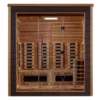 Golden Designs "Visby" 3-Person Outdoor/Indoor PureTech Hybrid Full Spectrum Sauna