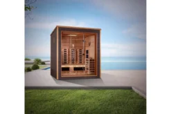 Golden Designs "Visby" 3-Person Outdoor/Indoor PureTech Hybrid Full Spectrum Sauna