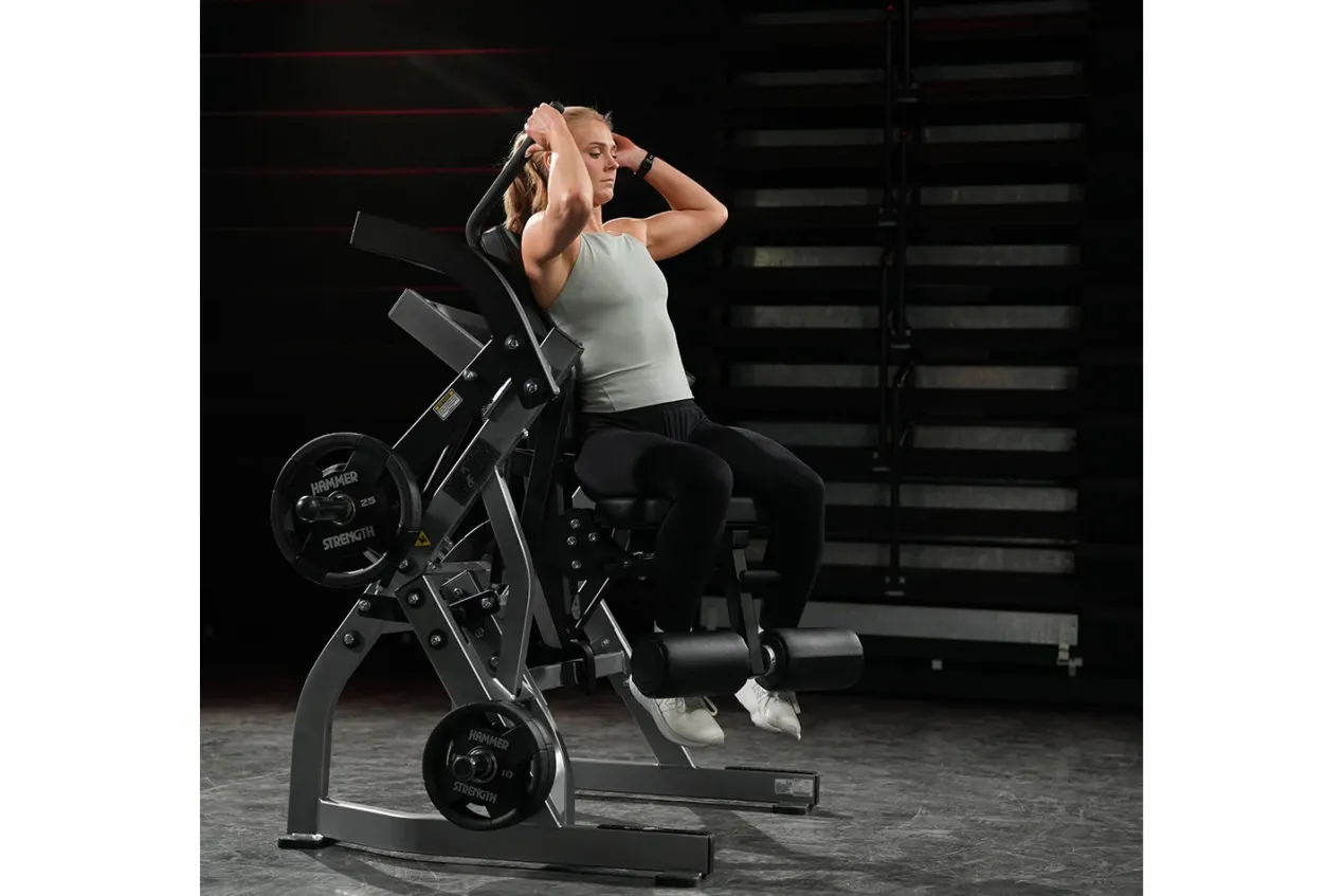 Hammer Strength Plate-Loaded Abdominal Oblique Crunch