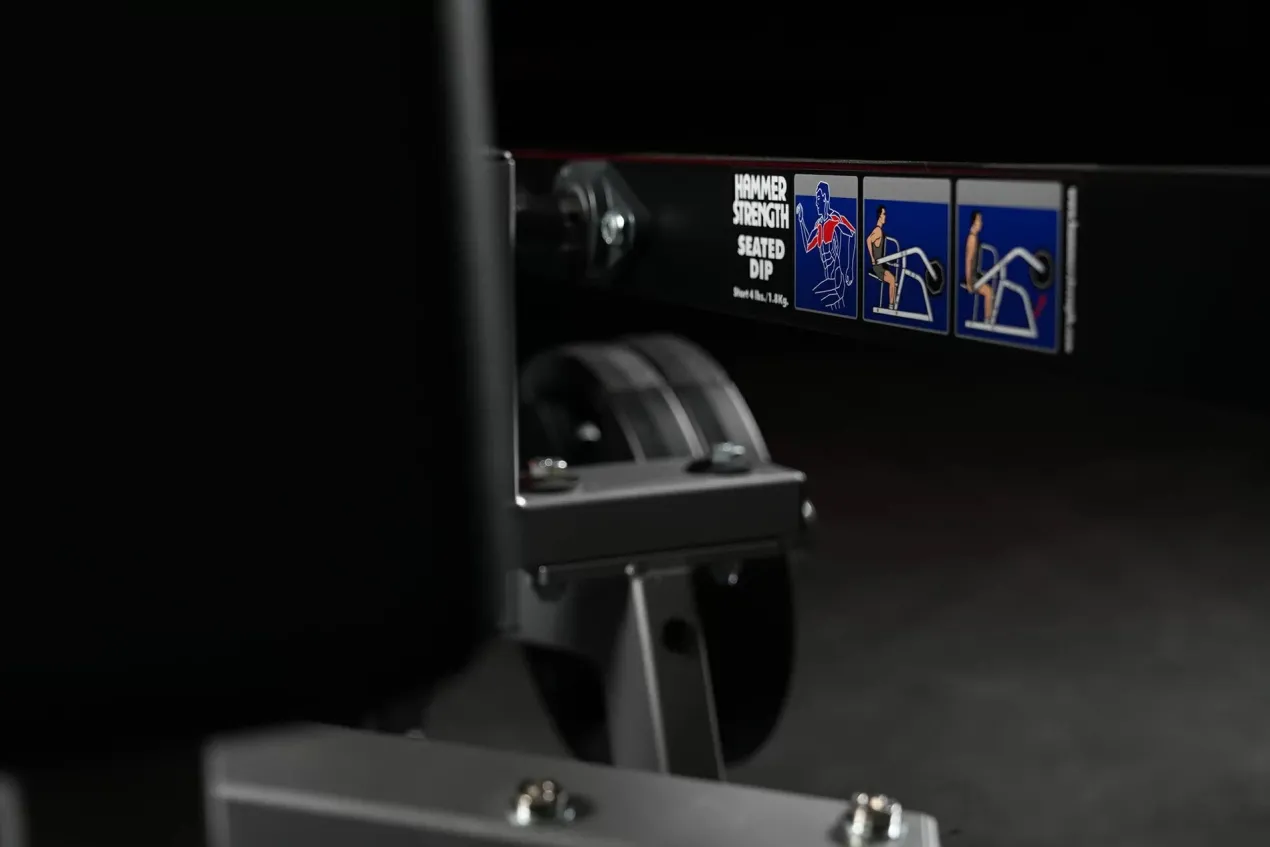 Hammer Strength Plate-Loaded Seated Dip