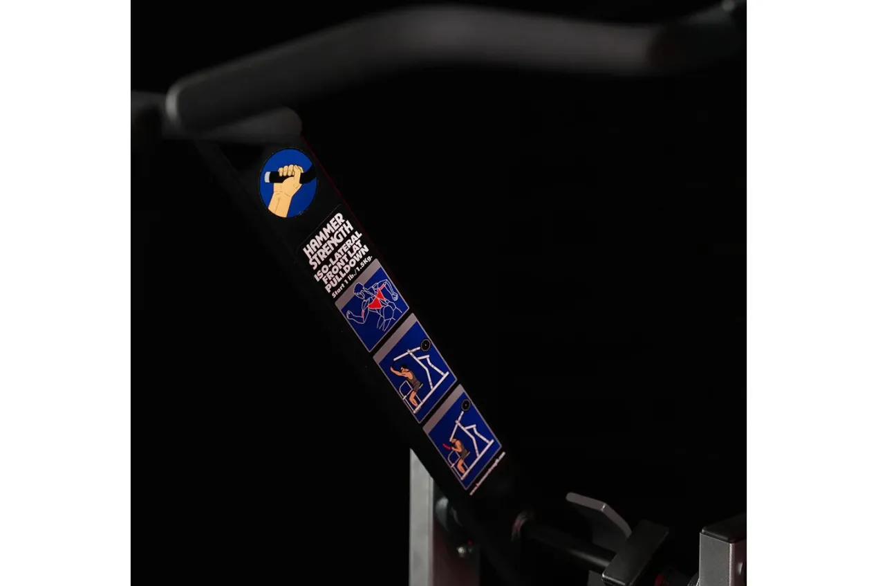 Hammer Strength Plate-Loaded Iso-Lateral Front Lat Pulldown