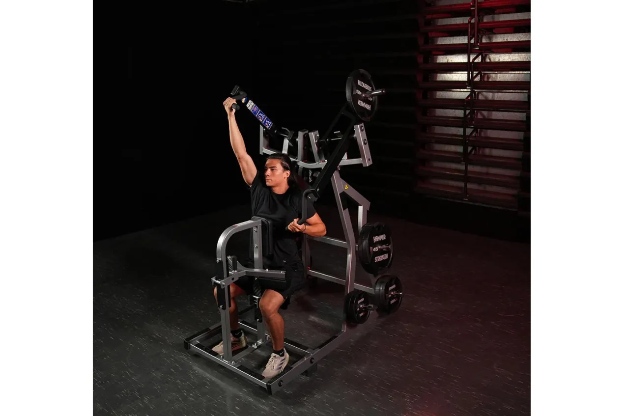 Hammer Strength Plate-Loaded Iso-Lateral Front Lat Pulldown
