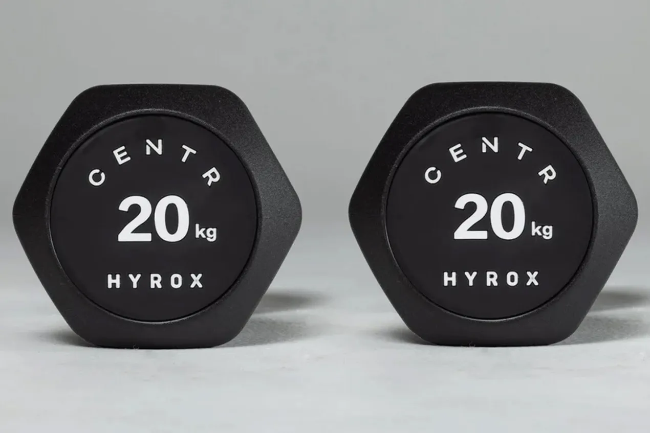 HYROX Official Competition Urethane Dumbbells