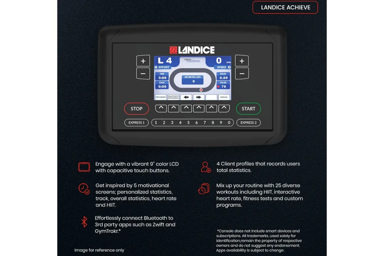 Landice R7 Recumbent Exercise Bike (🧨JULY 4th SALE)