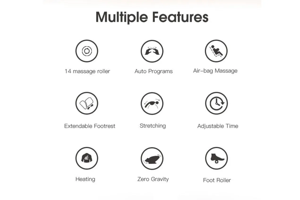 Lifesmart 2D Zero Gravity Massage Chair