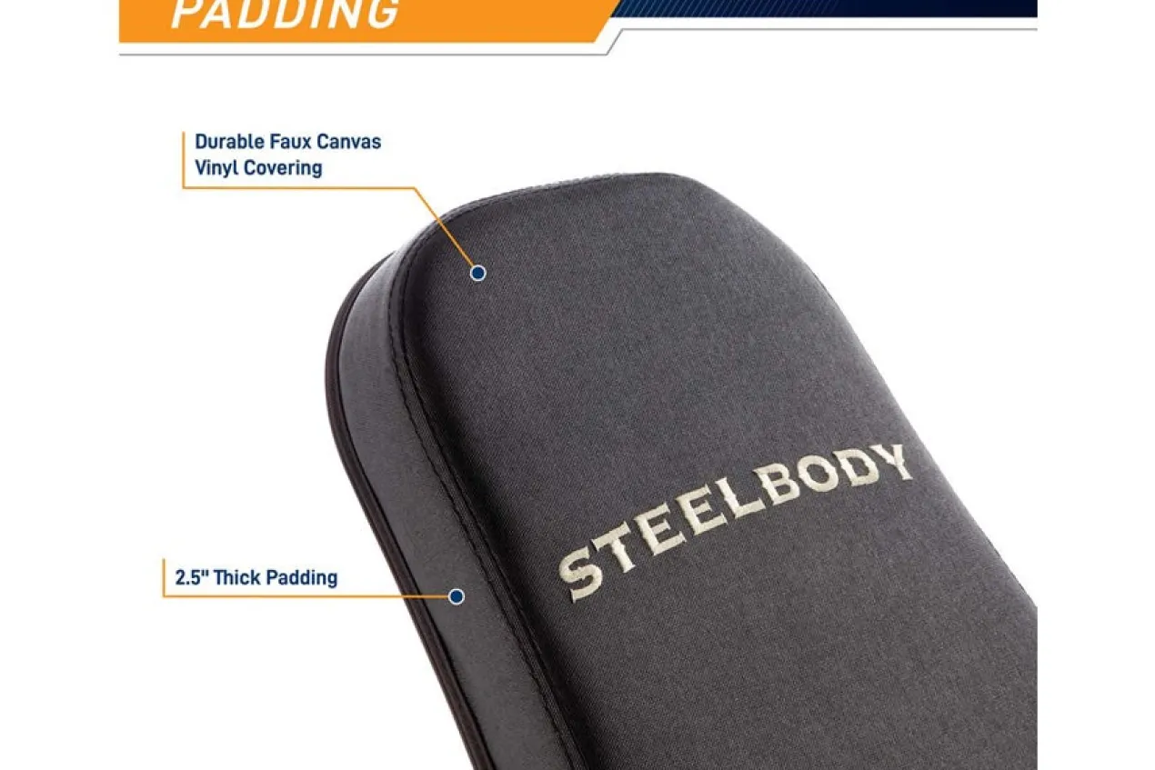 Marcy Utility Bench - SteelBody (STB-10105) (🏃IN-STORE SPECIAL)