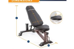 Marcy Utility Bench - SteelBody (STB-10105) (🏃IN-STORE SPECIAL)