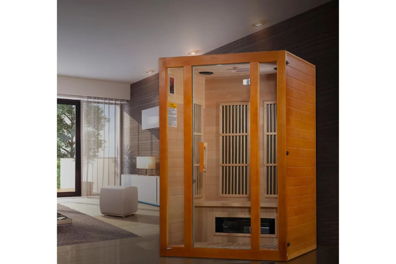 Maxxus "Aspen" Dual Tech 2-person Low EMF FAR Infrared Indoor Sauna