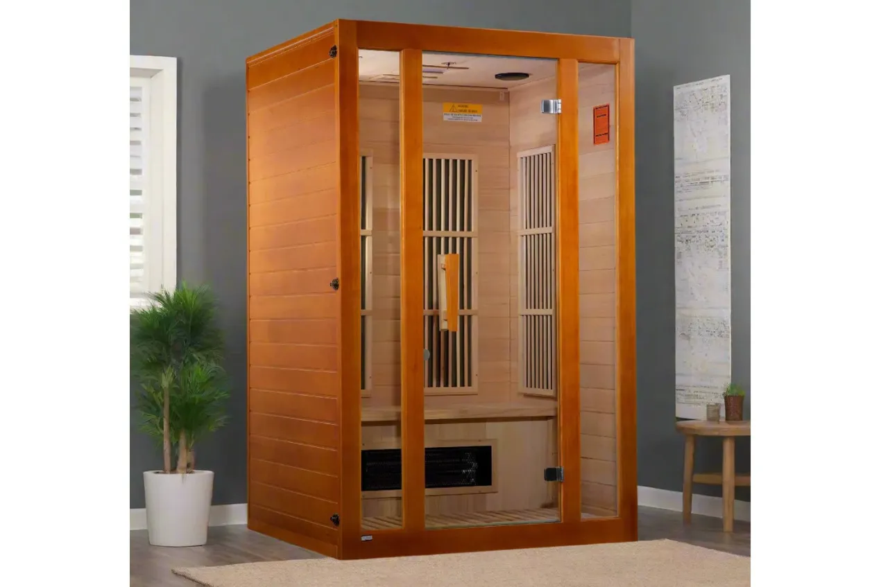 Maxxus "Aspen" Dual Tech 2-person Low EMF FAR Infrared Indoor Sauna