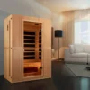 Maxxus "Serenity" 2-Person Low EMF FAR Infrared Sauna (Canadian Hemlock)