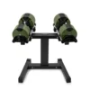 NÜOBELL Adjustable Dumbbell Stand (Black / Single-Legged)