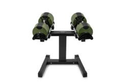 NÜOBELL Adjustable Dumbbell Stand (Black / Single-Legged)