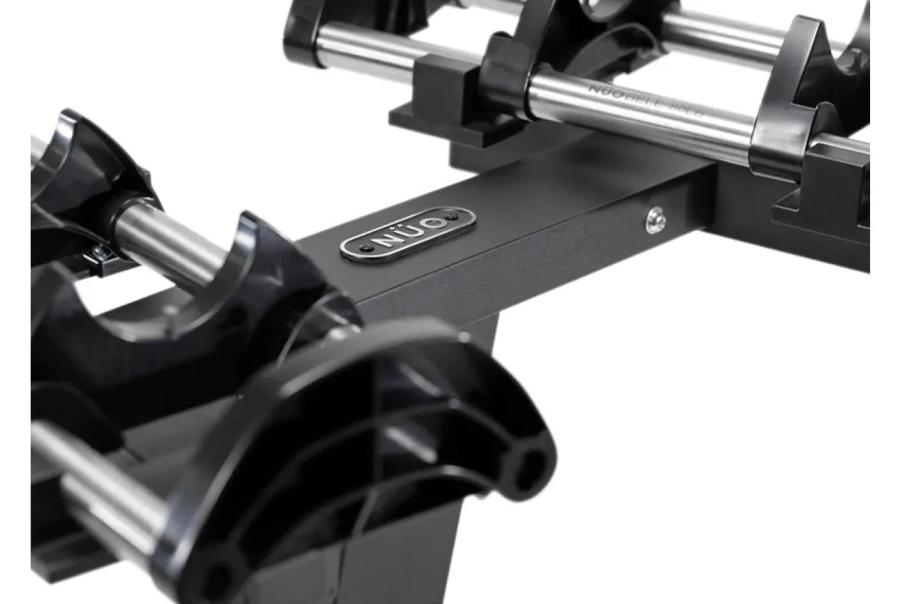 NÜOBELL Adjustable Dumbbell Stand (Black / Single-Legged)