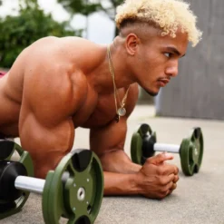 NÜOBELL 50lb Adjustable Dumbbells