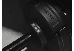 NÜOBELL 100lb Adjustable Dumbbells (Matte Black)