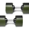 NÜOBELL 80lb Adjustable Dumbbells (Tactical)