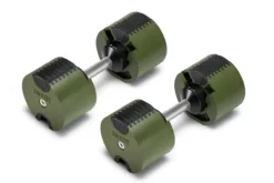 NÜOBELL 80lb Adjustable Dumbbells (Tactical)