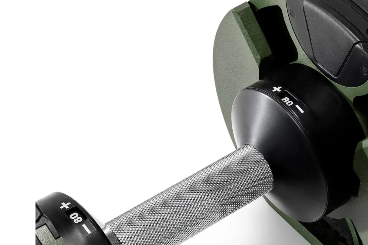 NÜOBELL 80lb Adjustable Dumbbells (Tactical)