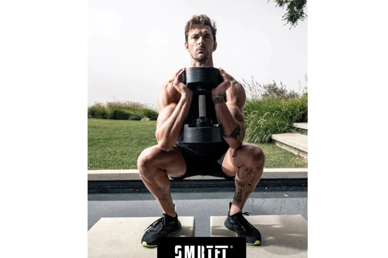 NÜOBELL 80lb Adjustable Dumbbells (Tactical)