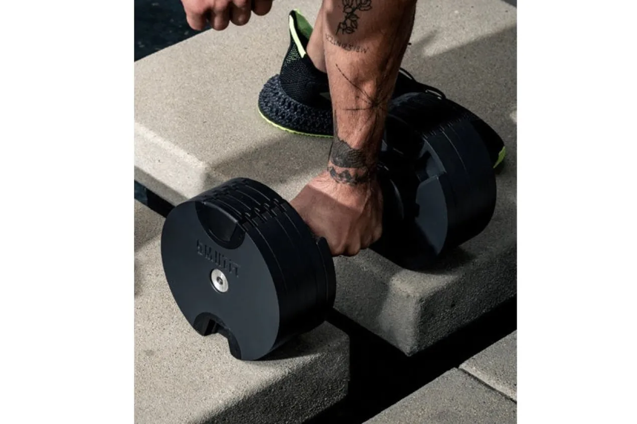 NÜOBELL 80lb Adjustable Dumbbells (Tactical)
