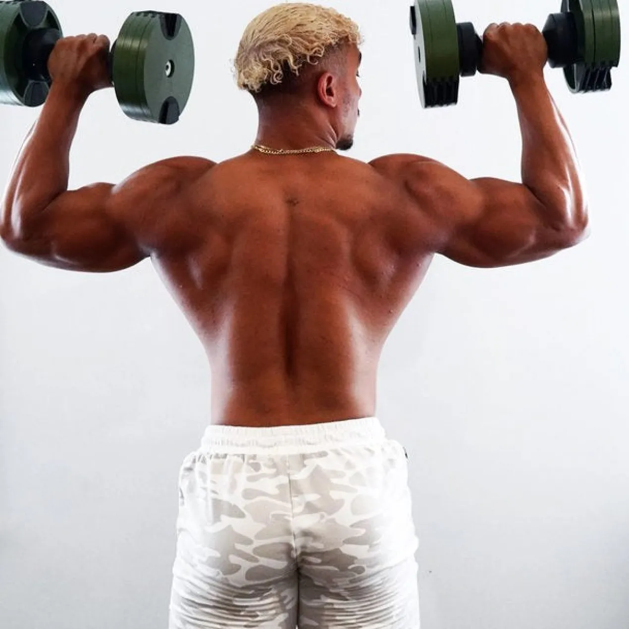 NÜOBELL 80lb Adjustable Dumbbells (Tactical)