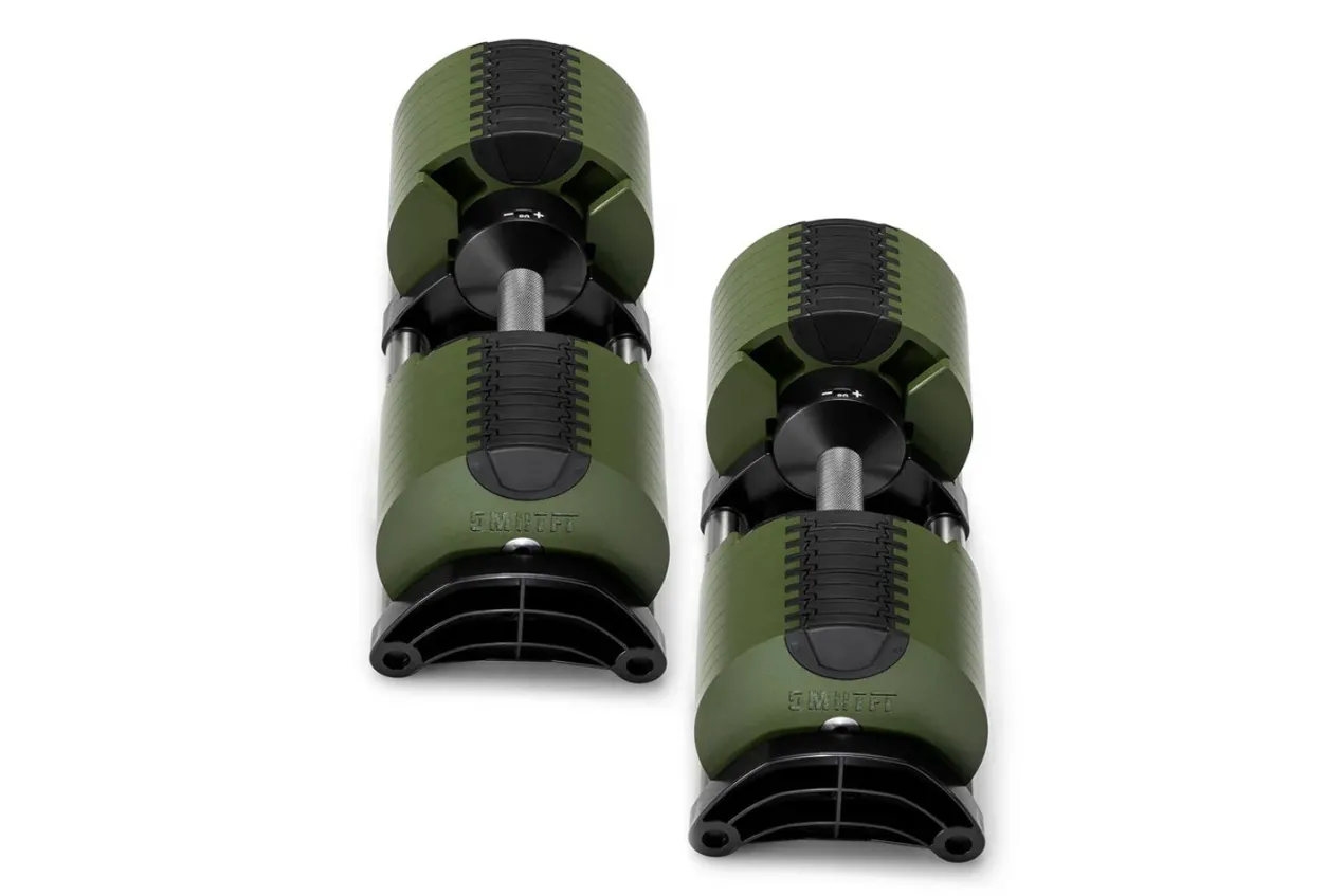 NÜOBELL 80lb Adjustable Dumbbells (Tactical)