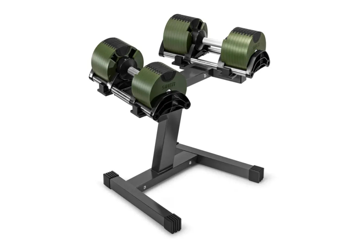 NÜOBELL 80lb Adjustable Dumbbells (Tactical)