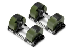 NÜOBELL 50lb Adjustable Dumbbells (Tactical)