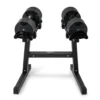 NÜOBELL 80lb Adjustable Dumbbells (Matte Black)