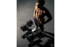NÜOBELL 80lb Adjustable Dumbbells (Matte Black)
