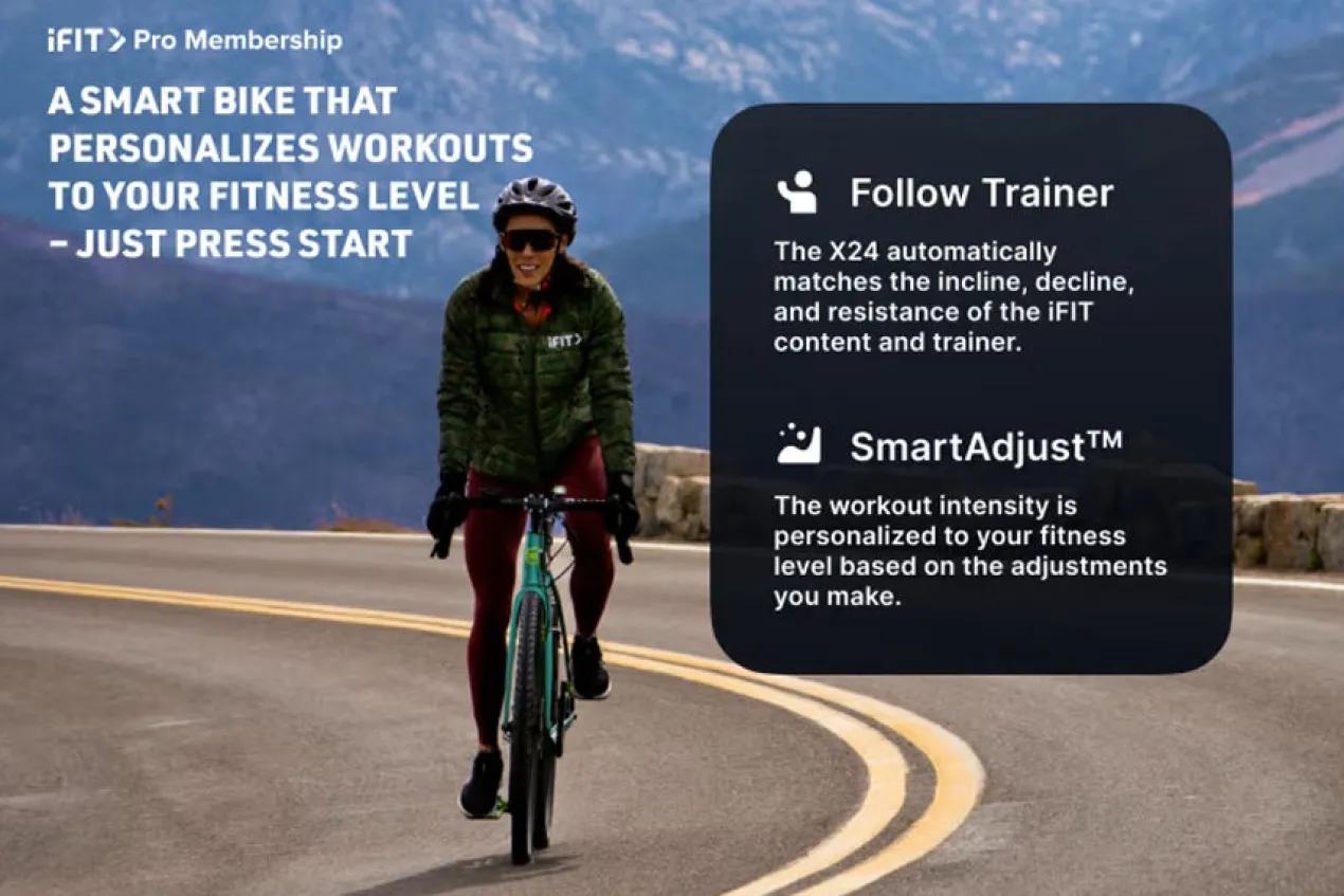 NordicTrack X24 Indoor Cycle Bike (🧨JULY 4th SALE)