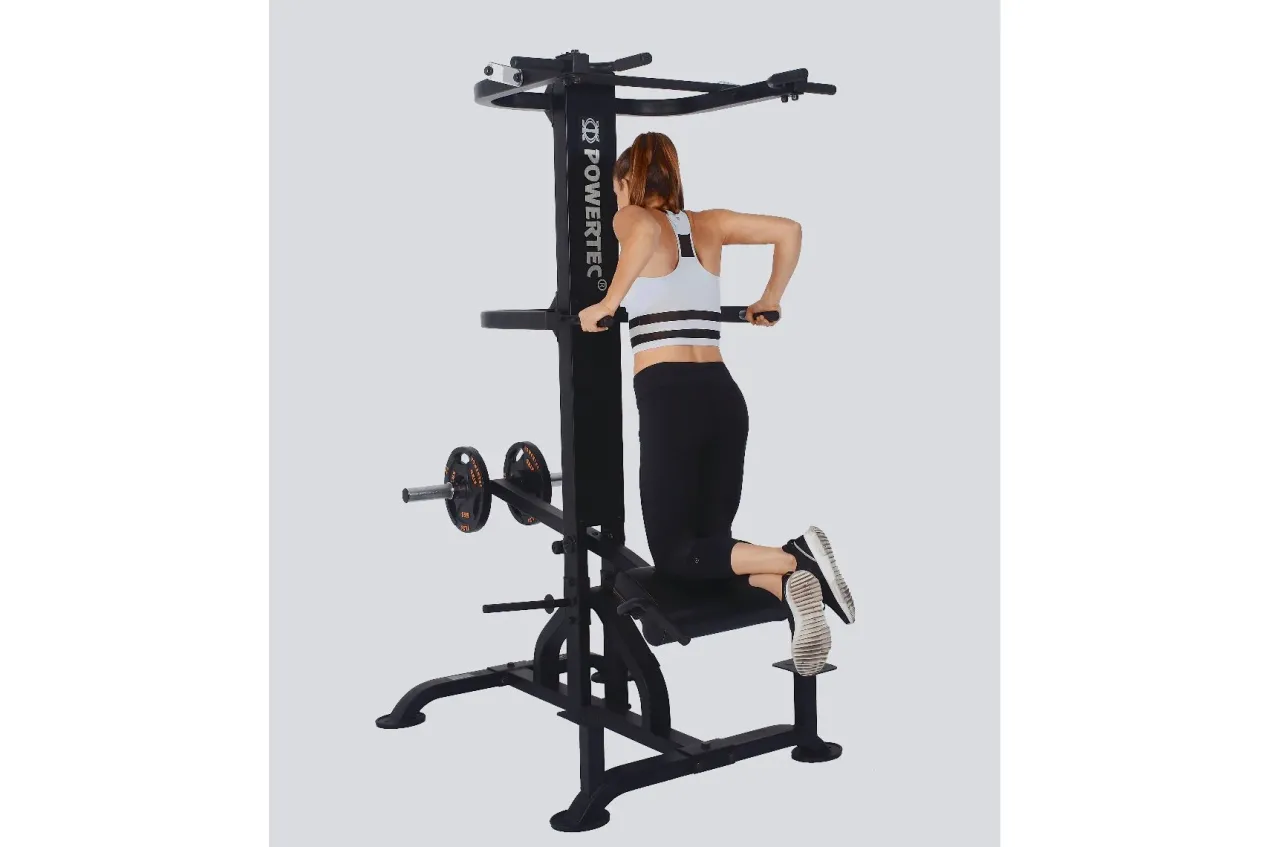 Powertec WorkBench LeverGym Chin/Dip Assist (🧨JULY 4th SALE - Extra 10%)