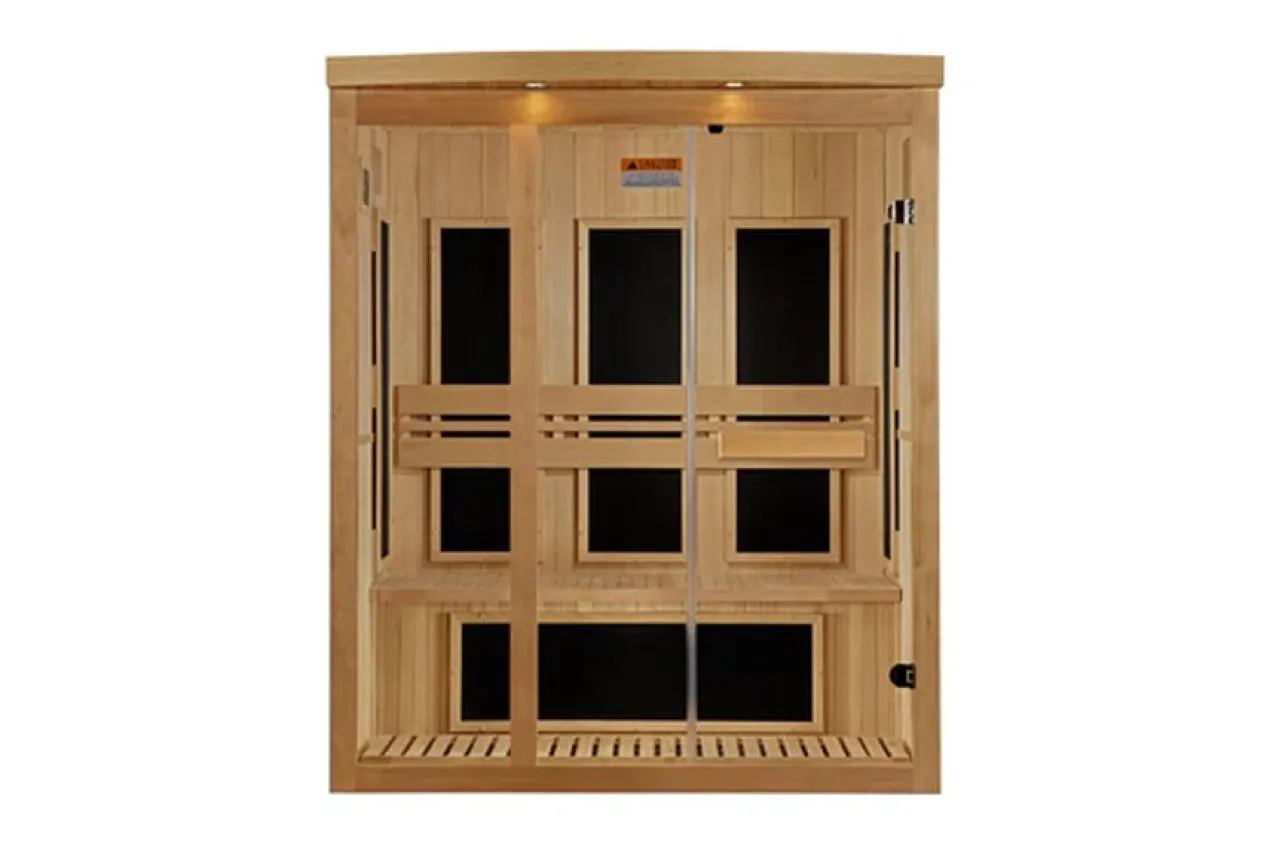 Pro 6 3-Person Near Zero EMF Far Infrared Sauna