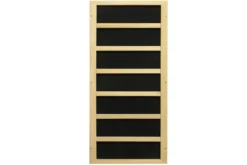 Pro 6 "Rebecca" 3-Person Corner Near Zero EMF Far Infrared Sauna (2025 Edition)