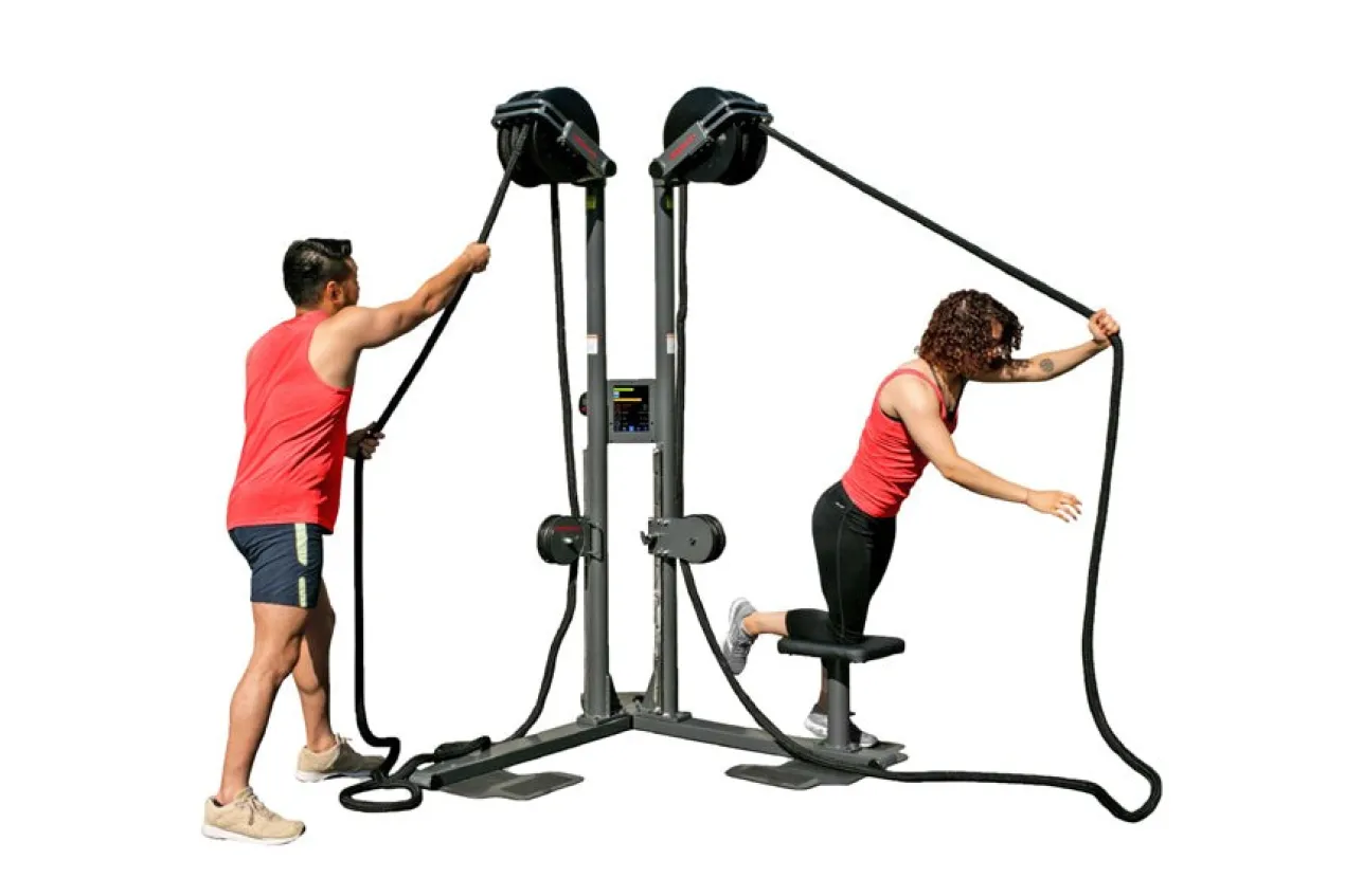 Ropeflex RX2500-D Dual Station Rope Trainer (🧨JULY 4th SALE - Extra 6%)