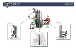 TuffStuff Apollo 7200 2-Station Multi Gym System (AP-7200)