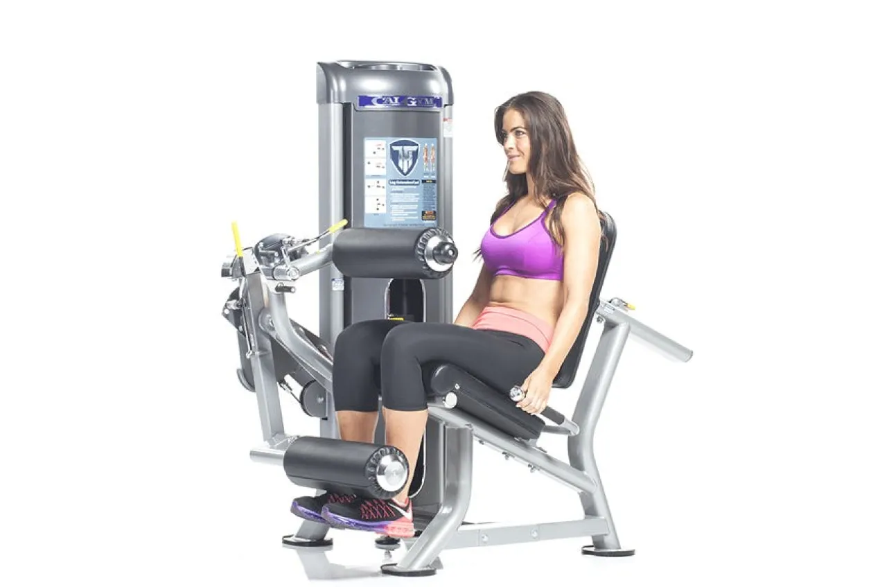 TuffStuff CalGym Leg Extension / Curl 200lb (CG-9514)