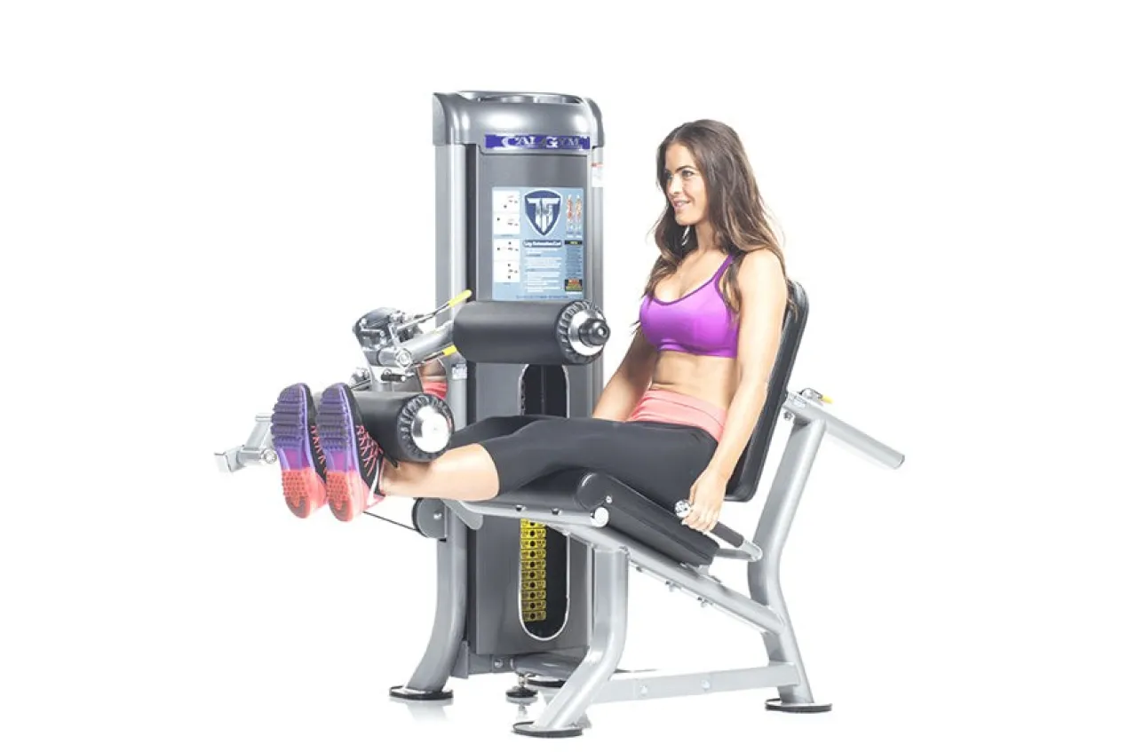 TuffStuff CalGym Leg Extension / Curl 200lb (CG-9514)