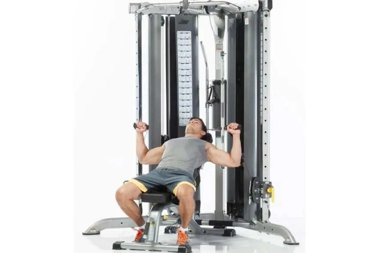 TuffStuff Evolution Corner Multi-Functional Trainer Home Gym System (CXT-200)