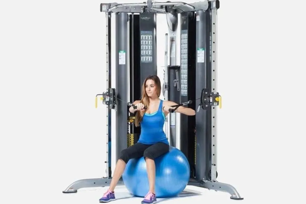 TuffStuff Evolution Corner Multi-Functional Trainer Home Gym System (CXT-200)