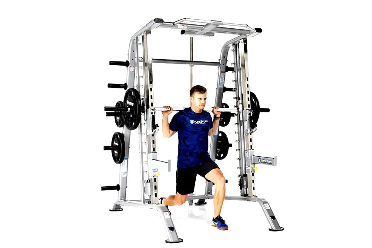 TuffStuff Evolution Smith Machine / Half Cage Combo (CSM-600)