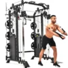 Warrior 801 All-in-One Functional Trainer Cable Crossover Home Gym w/ Smith Machine (🧨JULY 4th SALE)