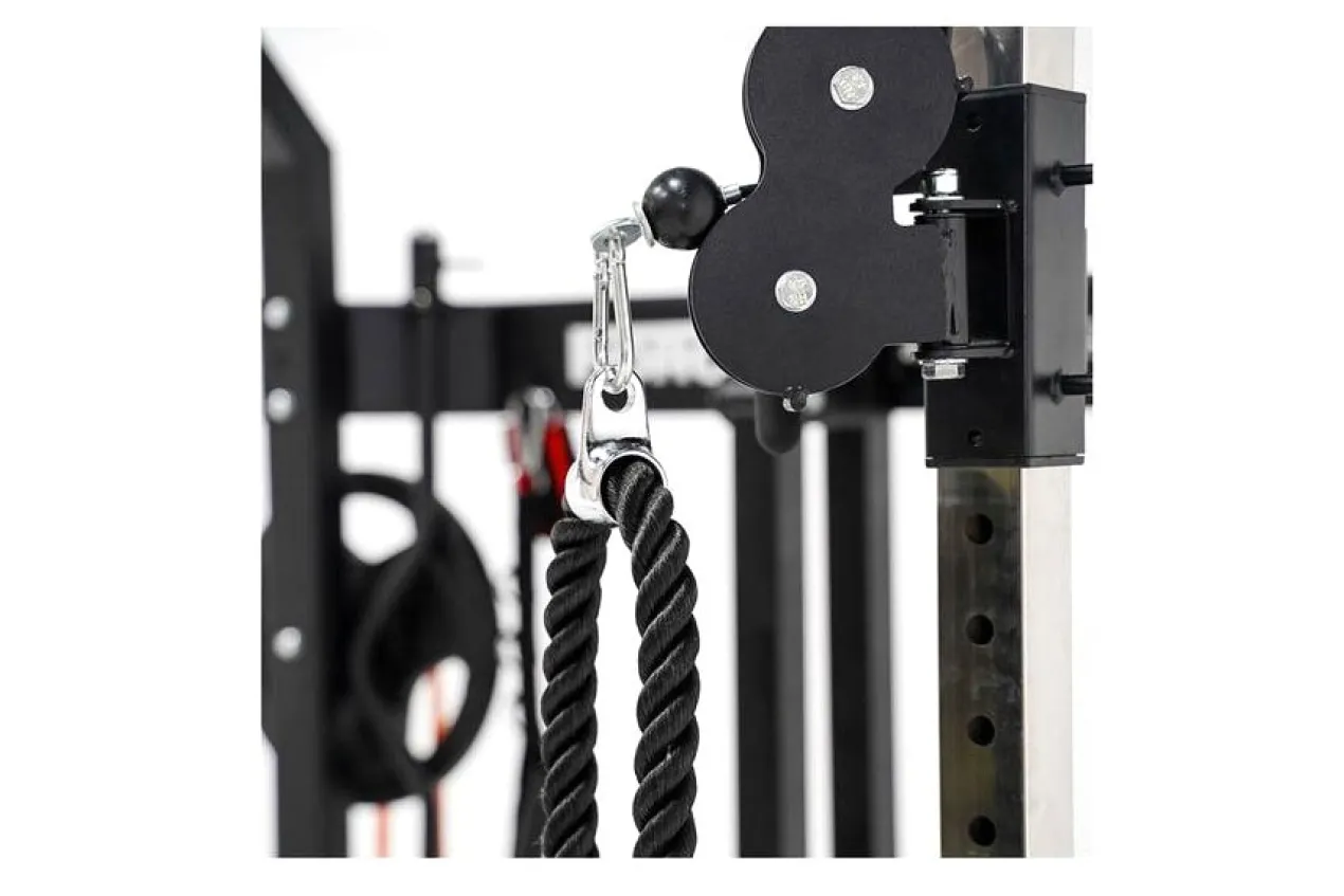 Warrior 801 All-in-One Functional Trainer Cable Crossover Home Gym w/ Smith Machine (🧨JULY 4th SALE)