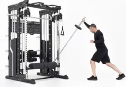 Warrior 901 All-in-One Power Rack Cable Pulley Home Gym w/ Counter-Balanced Smith Machine